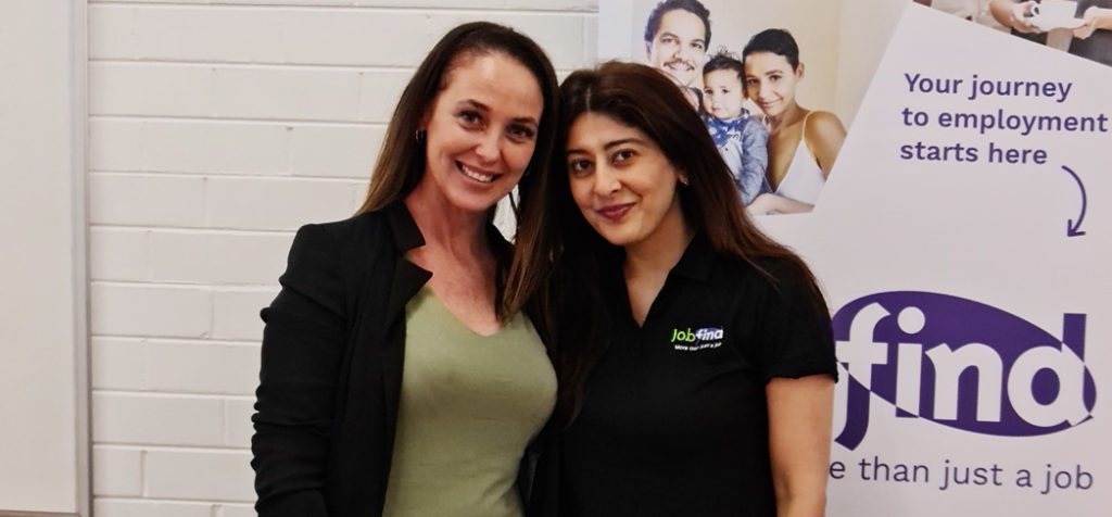 NDIS Expo - image of two women smiling